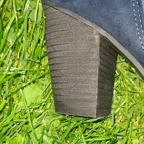 Carlos by Carlos Santana Perforated Navy Ankle Booties - Picture 4 of 10